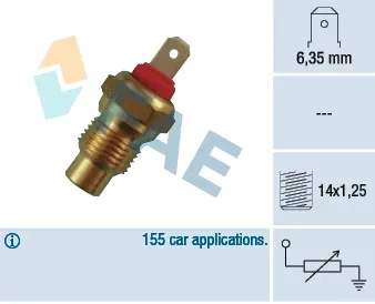 Sensor de temperatura 31370 FAE