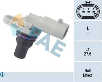Sensor de posición del árbol de levas FAE 79171