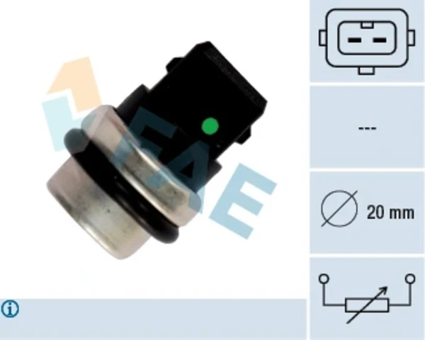 33620 FAE sensor de temperatura del refrigerante