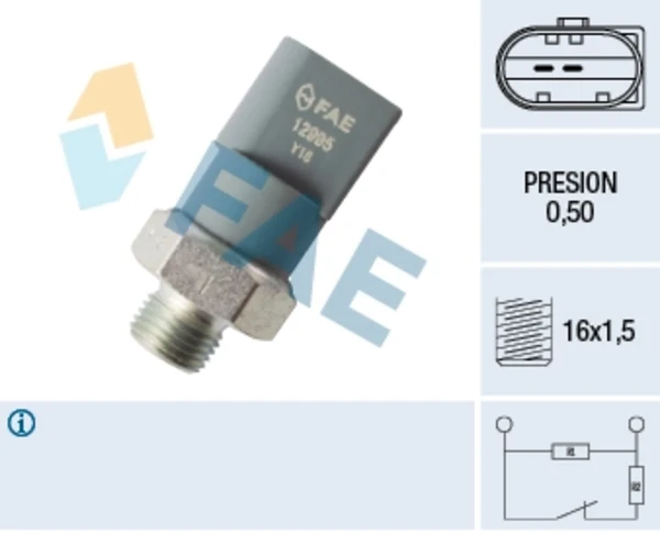 Sensor de aceite на Mercedes Benz Truck TRUCK ACTROS ()