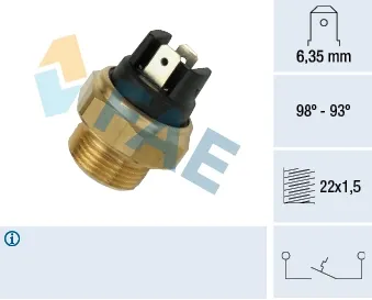 Sensor de temperatura 37400 FAE