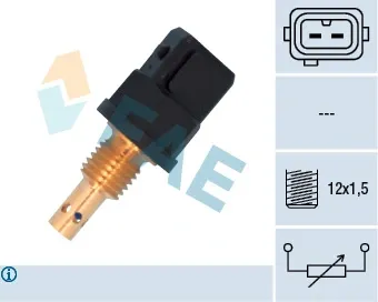 Sensor de temperatura del aire de admisión FAE 33536