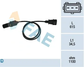 Sensor de posición del cigüeñal FAE 79005