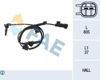 Sensor ABS 78110 FAE