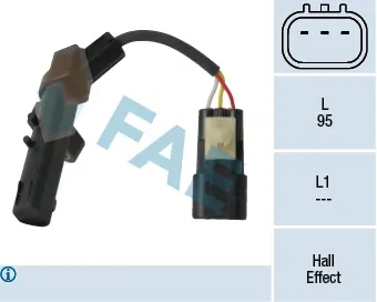 Sensor de cigüeñal 79376 FAE