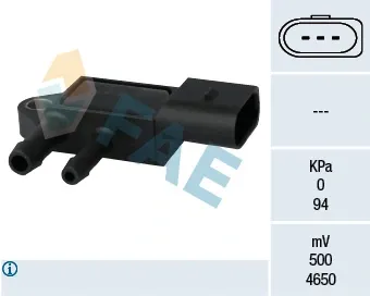 Sensor de presion gases de escape 16103 FAE