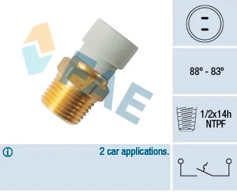 Sensor de temperatura Chrysler Voyager I ES