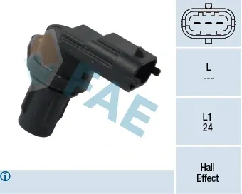 Sensor de árbol de levas 79348 FAE