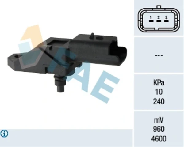 15046 FAE sensor de presion del colector de admision