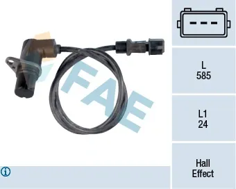 Sensor de posición del cigüeñal FAE 79103