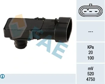 Sensor de presión del colector de admisión 15016 FAE