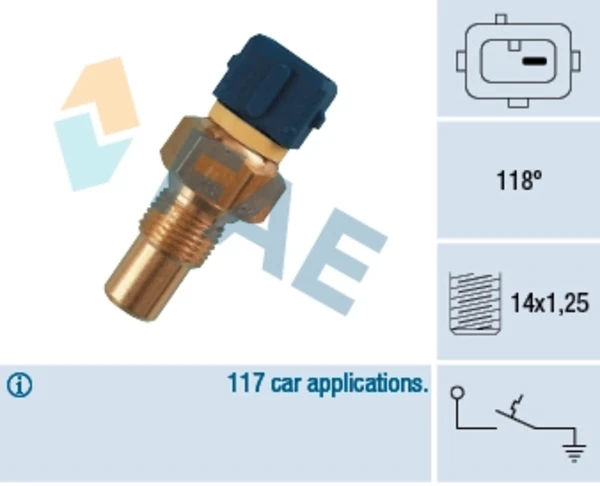 35290 FAE sensor de temperatura del refrigerante