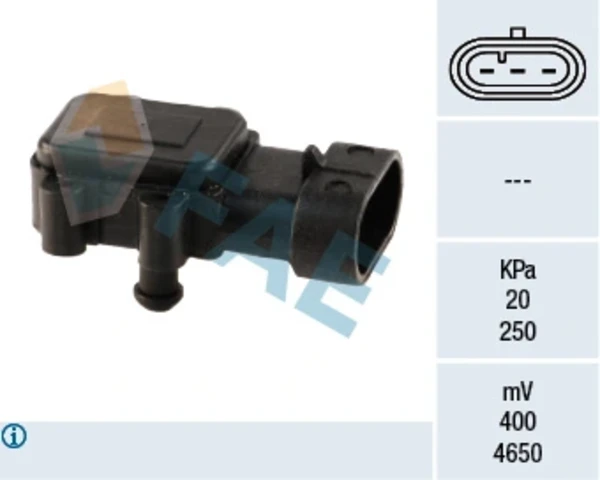 15023 FAE sensor de presion del colector de admision