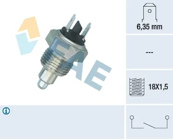 Sensor de marcha atrás 40970 FAE