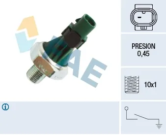 Sensor de presión de aceite 12571 FAE