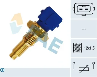 Sensor de temperatura del líquido refrigerante FAE 33200