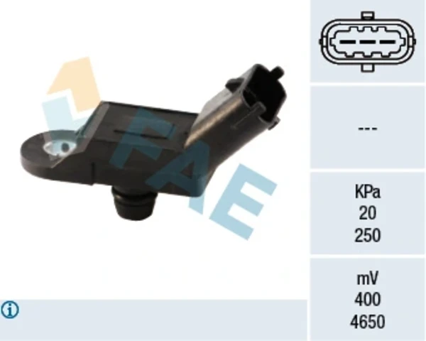 15019 FAE sensor de presion del colector de admision