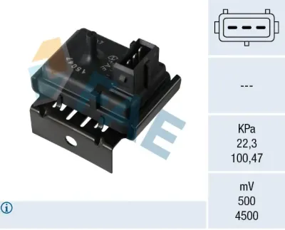 Sensor de presión del colector de admisión FAE 15047