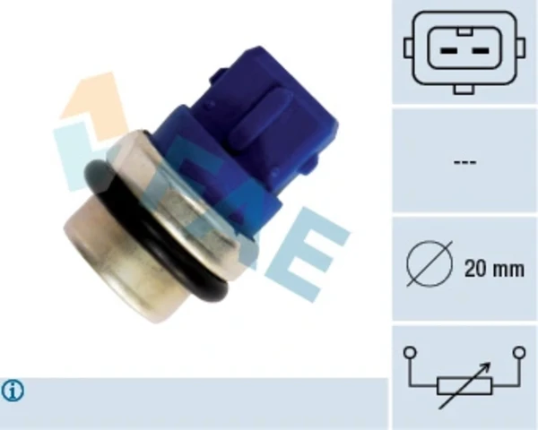 33630 FAE sensor de temperatura del refrigerante