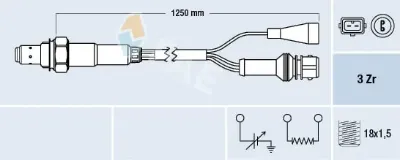 Sonda Lambda FAE 77108