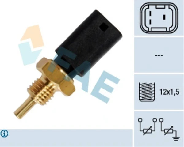 33724 FAE sensor de temperatura del refrigerante