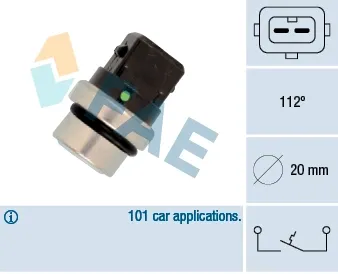 Sensor de temperatura 35640 FAE