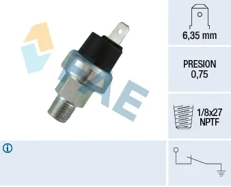 Sensor de presión de aceite FAE 13350