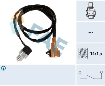 Sensor de marcha atrás 40880 FAE