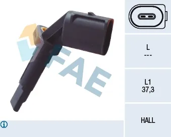 Sensor ABS delantero izquierdo 78090 FAE