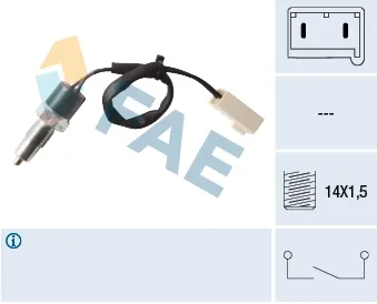 Sensor de marcha atrás 40360 FAE