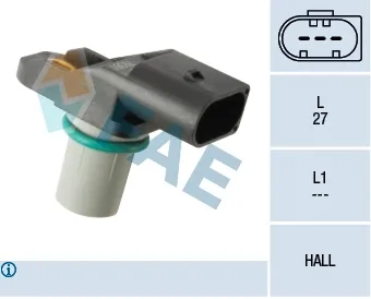 Sensor de posición del árbol de levas FAE 79361
