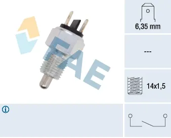 Sensor de marcha atrás 40500 FAE