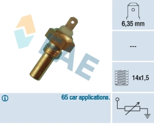31290 FAE sensor de temperatura del refrigerante
