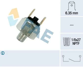 Interruptor de luz de freno FAE 21010