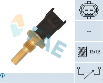 Sensor de temperatura del líquido refrigerante FAE 33485