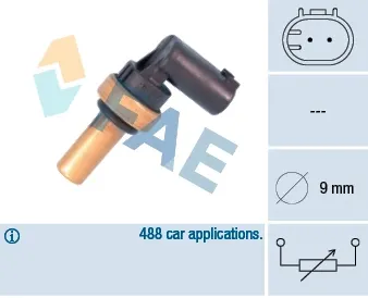 Sensor de temperatura 32710 FAE