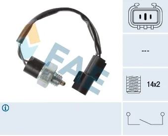 Sensor de marcha atrás 40898 FAE