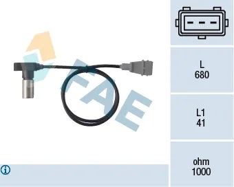Sensor de posición del cigüeñal FAE 79098