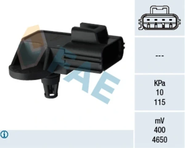 15050 FAE sensor de presion del colector de admision
