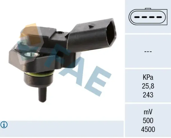 Sensor de presión de sobrealimentación 15030 FAE