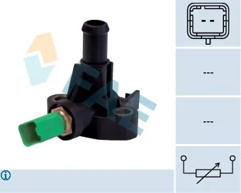 Sensor de temperatura del líquido refrigerante FAE 33850
