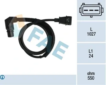 Sensor de cigüeñal 79044 FAE