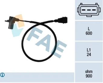 Sensor de posición del cigüeñal FAE 79011