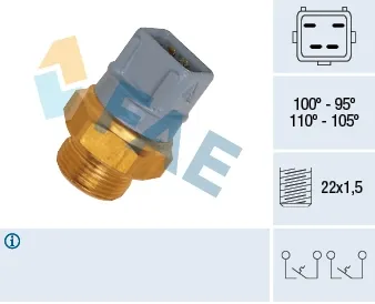 Sensor de temperatura 37970 FAE