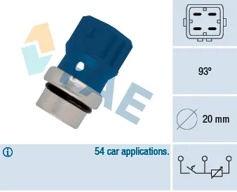 Sensor de temperatura 34330 FAE