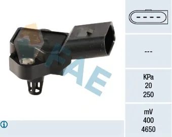 Sensor de presión de sobrealimentación 15026 FAE