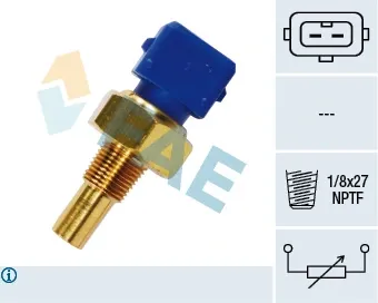 Sensor de temperatura del líquido refrigerante FAE 33100