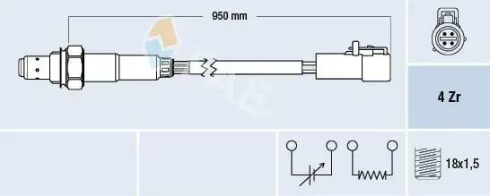 Sonda lambda 77262 FAE