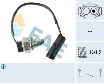 Sensor de marcha atrás 40915 FAE