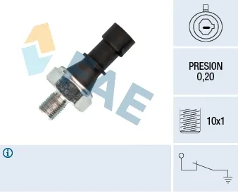 Sensor de presión de aceite 12438 FAE